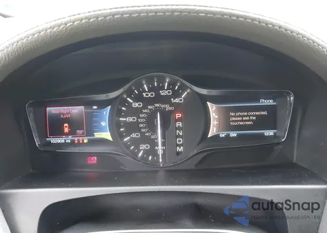 2012 Lincoln Mkx from USA, damaged, VIN 2LMDJ6JKXCBL03162